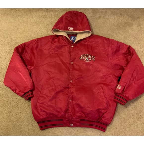 STARTER Other - STARTER San Francisco 49ers Jacket w| Hood